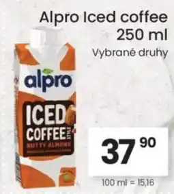 Kubík potraviny Alpro iced coffee nabídka