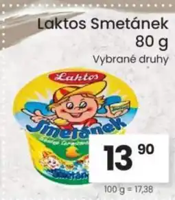 Kubík potraviny Laktos Smetánek nabídka