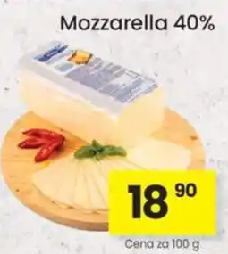 Kubík potraviny Mozzarella 40% nabídka