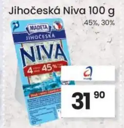 Kubík potraviny MADETA Jihočeská Niva nabídka