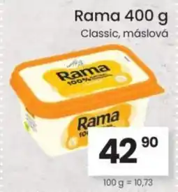 Kubík potraviny Rama nabídka