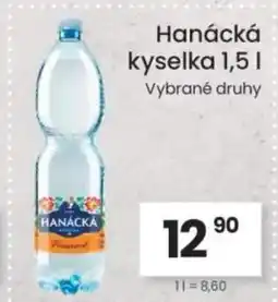 Kubík potraviny Hanácká kyselka nabídka