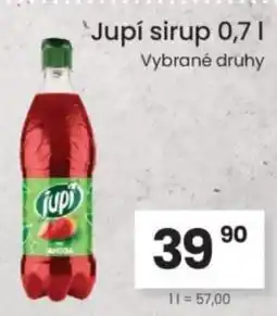 Kubík potraviny Jupí sirup nabídka