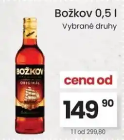 Kubík potraviny Božkov nabídka