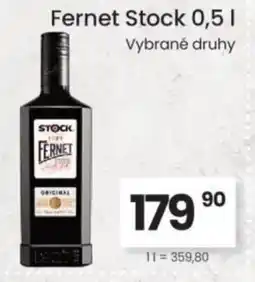 Kubík potraviny Fernet Stock nabídka