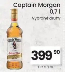 Kubík potraviny Captain Morgan nabídka