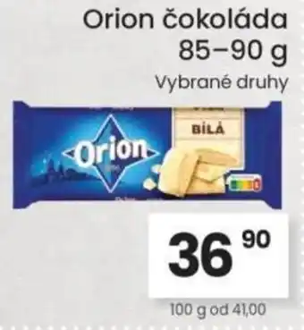 Kubík potraviny Orion čokoláda nabídka
