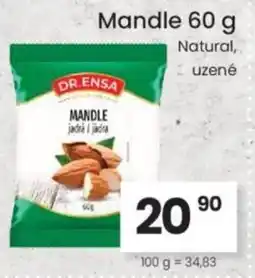 Kubík potraviny DR.ENSA Mandle nabídka