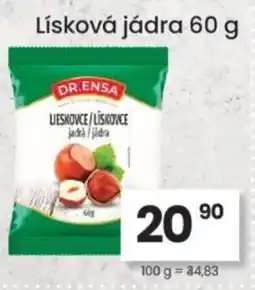 Kubík potraviny DR.ENSA Lísková jádra nabídka