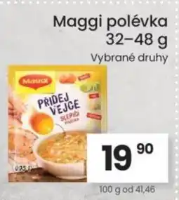 Kubík potraviny Maggi polévka nabídka