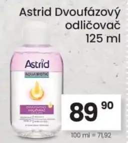Kubík potraviny Astrid Dvoufázový odličovač nabídka