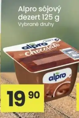 Kubík potraviny Alpro sójový dezert nabídka