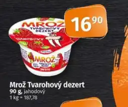 COOP TIP Mrož Tvarohový dezert nabídka