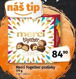 COOP TIP Merci Together pralinky nabídka