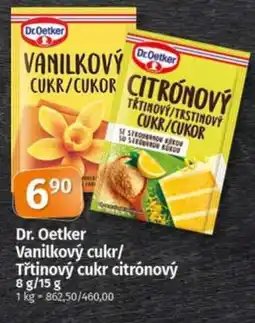 COOP TIP Dr.Oetker Vanilkový cukr/ Třtinový cukr citrónový nabídka