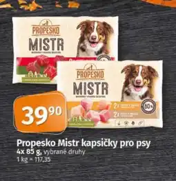 COOP TIP PROPESKO Mistr kapsičky pro psy nabídka