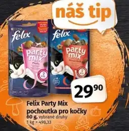 COOP TIP Felix Party Mix pochoutka pro kočky nabídka