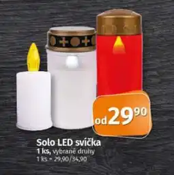 COOP TIP Solo LED svíčka nabídka