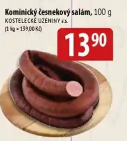 Bala Kominický česnekový salám nabídka