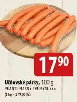 Bala Učňovské párky nabídka