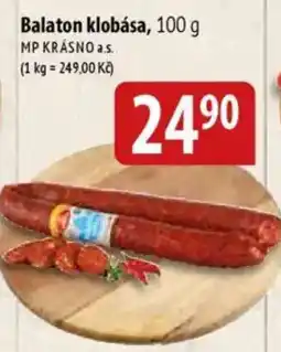 Bala Balaton klobása nabídka