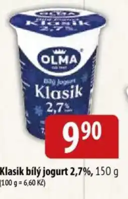 Bala OLMA Klasik bílý jogurt 2,7% nabídka