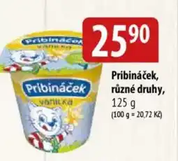 Bala Pribináček nabídka
