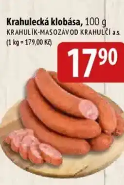 Bala Krahulecká klobása nabídka