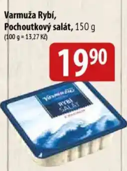 Bala Varmuža Rybí, Pochoutkový salát nabídka