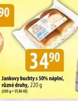 Bala Jankovy buchty s 50% náplní nabídka