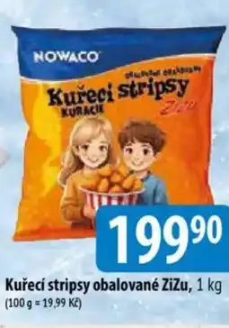 Bala NOWACO Kuřecí stripsy obalované ZiZu nabídka
