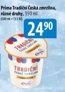 Bala Prima Tradiční Česká zmrzlina nabídka