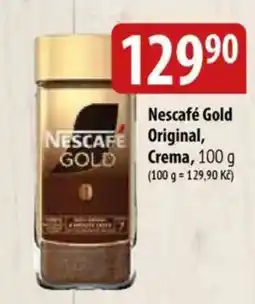Bala Nescafe Gold Original, Crema nabídka