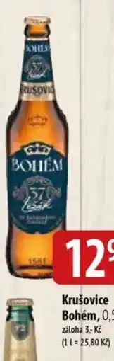 Bala Krušovice Bohém nabídka