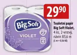 Bala Toaletní papír Big Soft Violet nabídka