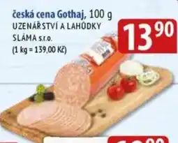 Bala Česká cena Gothaj nabídka