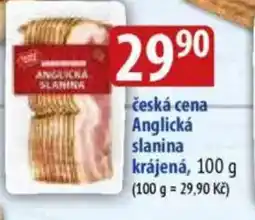 Bala česká cena Anglická slanina krájená nabídka