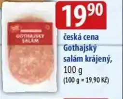 Bala Česká cena Gothajský salám krájený nabídka