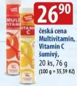 Bala Česká cena Multivitamin, Vitamin C šumivý nabídka