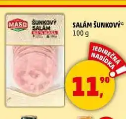 Penny Market SALÁM ŠUNKOVÝ, 100 g nabídka