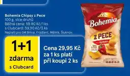 Tesco Bohemia Chipsy z Pece, 100 g nabídka