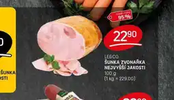 Flop ŠUNKA ZVONAŘKA NEJVYŠŠÍ JAKOSTI 100 g nabídka