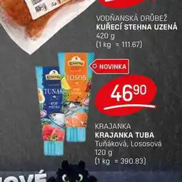 Flop KRAJANKA TUBA Tuňáková, Lososová 120 g nabídka