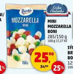 Penny Market MINI MOZZARELLA BONI, 150 g nabídka