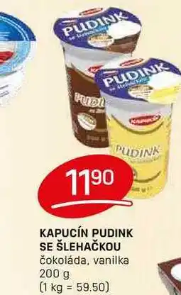 Flop KAPUCÍN PUDINK SE ŠLEHAČKOU čokoláda, vanilka 200 g nabídka