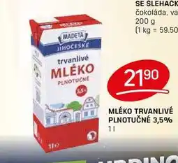 Flop MLÉKO TRVANLIVÉ PLNOTUČNÉ 3,5% 1l nabídka