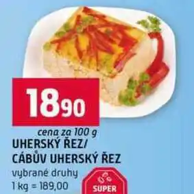 Terno Uherský řez 100 g nabídka