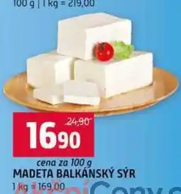Terno Madeta balkánský sýr 100 g nabídka