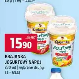 Terno Krajanka jogurtový nápoj 230 ml nabídka