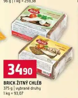 Terno Brick žitný chléb 375 g nabídka